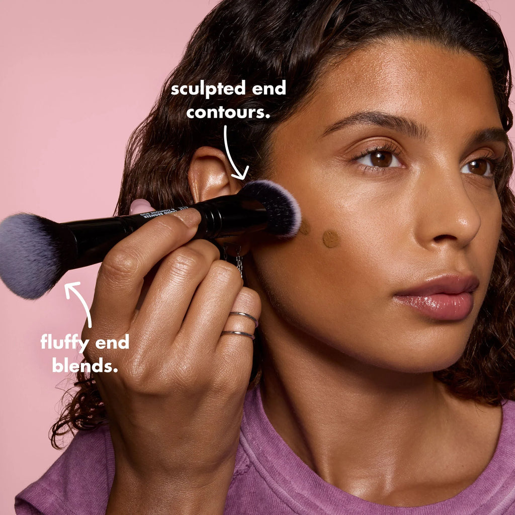 ELF Cosmetics - Liquid Bronzer & Contour Duo Brush