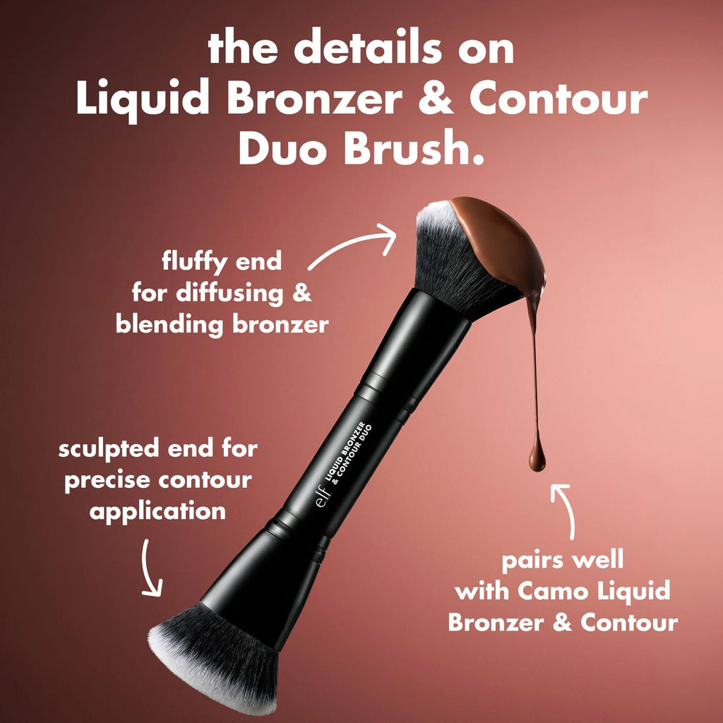 ELF Cosmetics - Liquid Bronzer & Contour Duo Brush