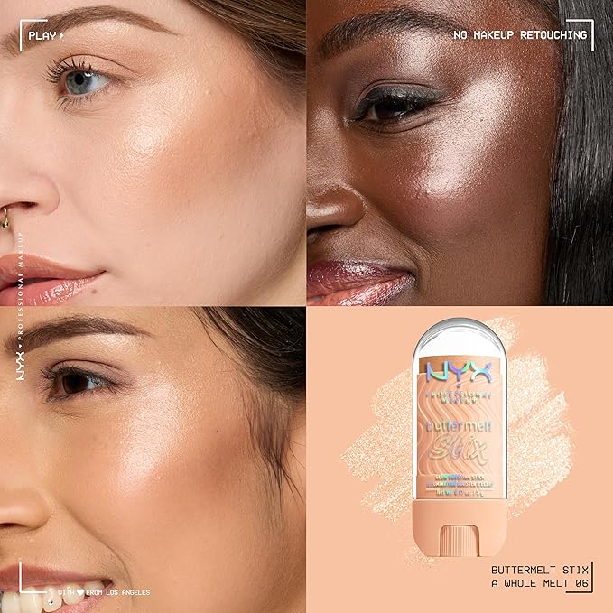 NYX - Buttermelt Glow Boosting Highlighter Stix - Beauty Station by Rafia