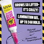 NYX Cosmetics - The Brow Glue Crazy Lift Brow Lamination Gel