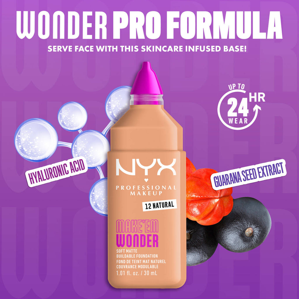 NYX - Make ‘Em Wonder Soft Matte Foundation