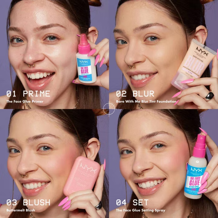 NYX - The Face Glue Setting Spray - Beauty Station by Rafia