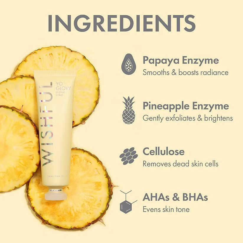 Wishful - Yo Glow Enzyme Scrub - Beauty Station by Rafia