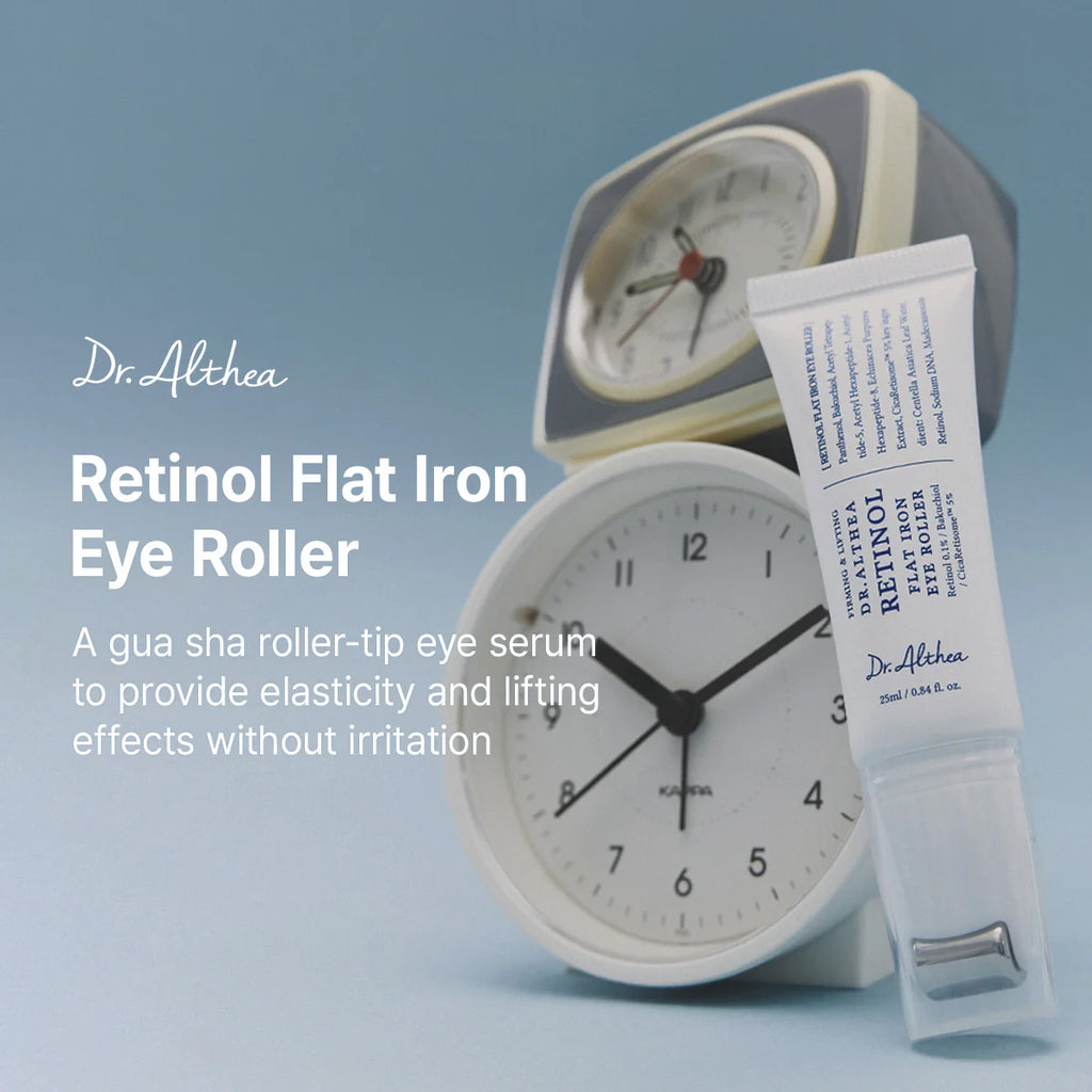 Dr.Althea - Retinol Flat Iron Eye Roller - Beauty Station by Rafia