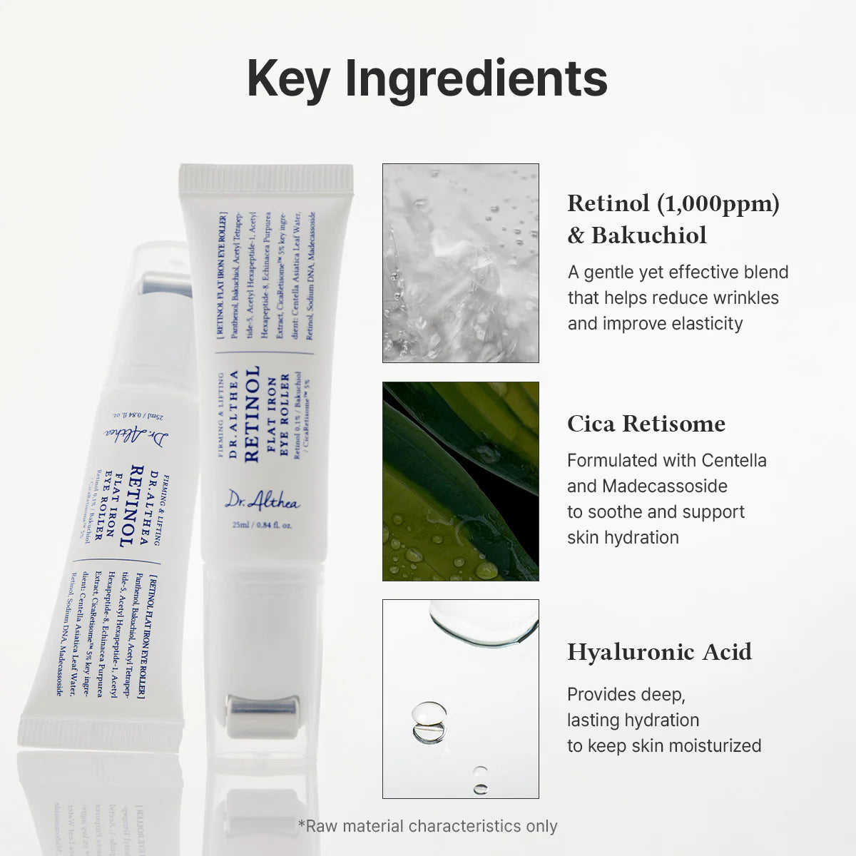 Dr.Althea - Retinol Flat Iron Eye Roller - Beauty Station by Rafia