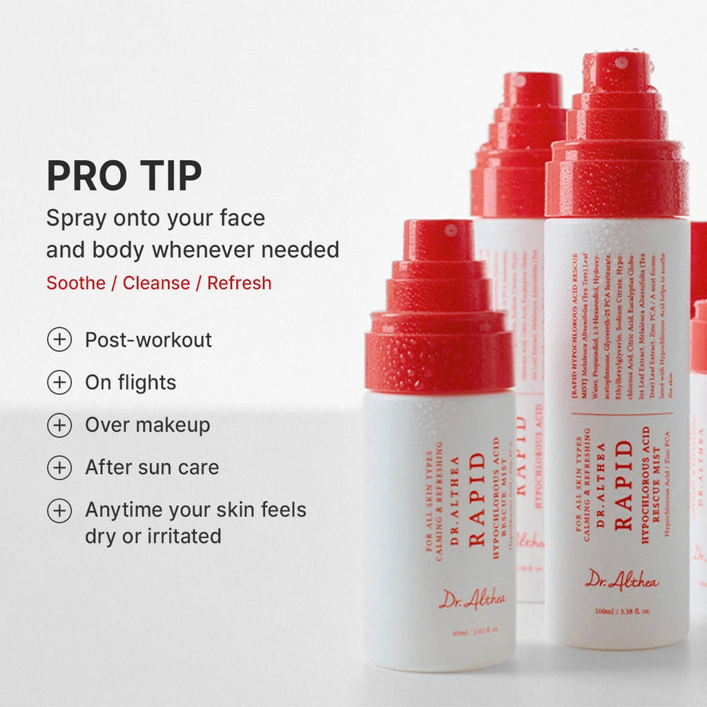 Dr Althea - Rapid Hypochlorus Avid Rescue Mist
