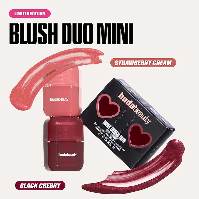 Huda Beauty - Mini Baby Blush Duo Set - Beauty Station by Rafia