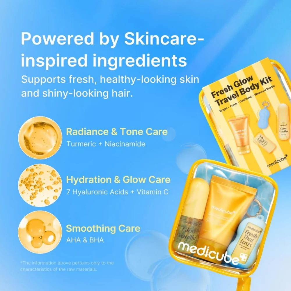 Medicube - Fresh Glow Travel Body Kit – 3 pcs