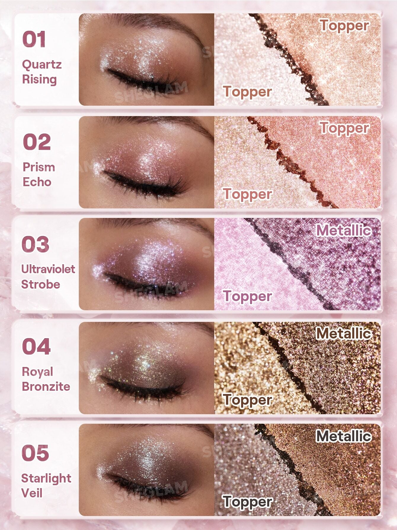 SHEGLAM - Prismalight Baked Gelee Eyeshadow Duo