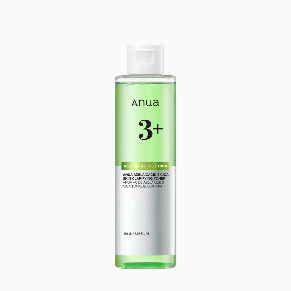 anua azelaic 3 cica skin clarifying toner