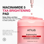 Anua - Niacinamide 5 TXA Brightening Pad - Beauty Station by Rafia