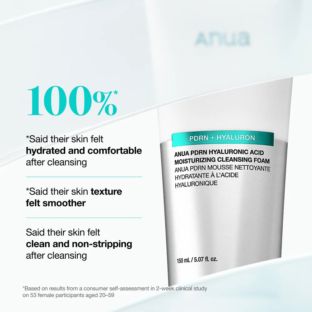 hyaluronic acid cleansing foam