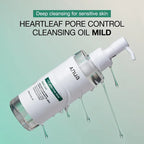 Anua - Heartleaf Pore Control Cleansing Oil Mild - Beauty Station by Rafia