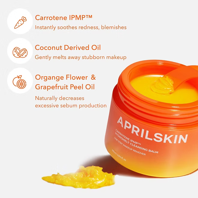Aprilskin - Carrotene IPMP Hydromelt Cleansing Balm - Beauty Station by Rafia