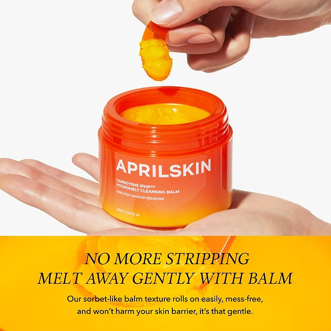 Aprilskin - Carrotene IPMP Hydromelt Cleansing Balm - Beauty Station by Rafia