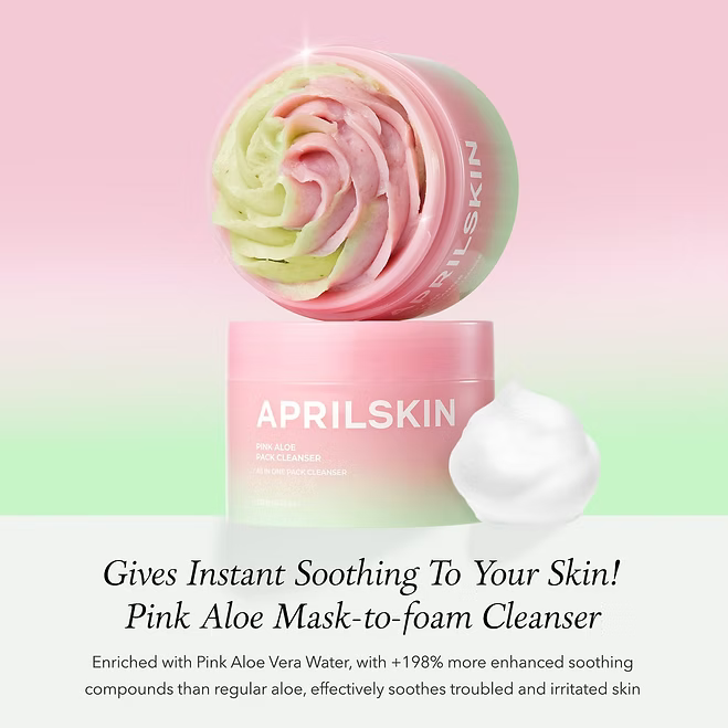 Aprilskin - Pink Aloe Facial Polish Cleanser - Beauty Station by Rafia