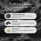 Arencia - Black Tea Rice Mochi Cleanser - Beauty Station by Rafia