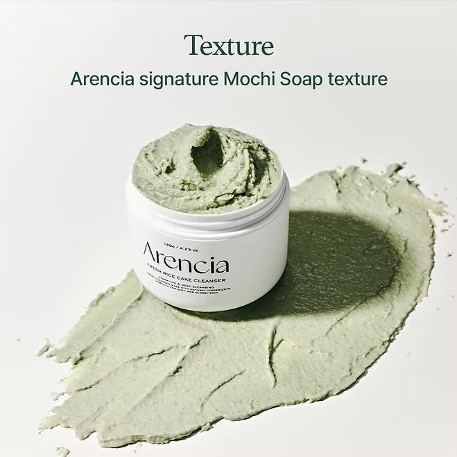 Arencia - Fresh Green Rice Mochi Cleanser