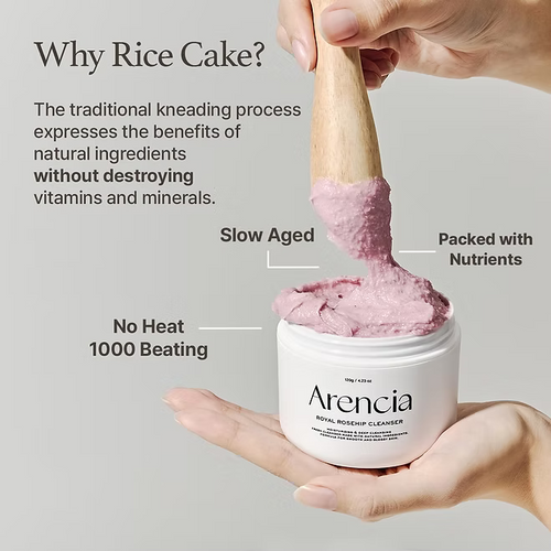 Arencia - Fresh Rosehip Rice Mochi Cleanser - Beauty Station by Rafia