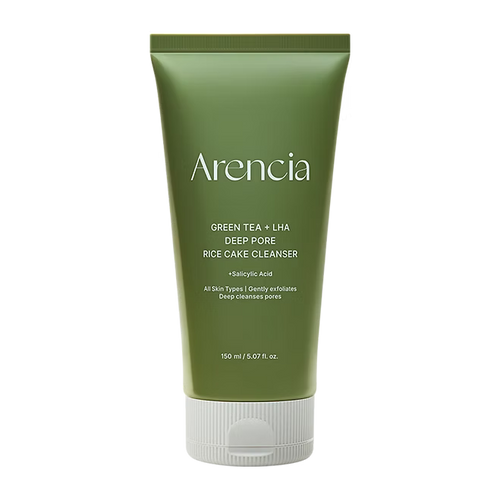 Arencia - Green Tea + LHA Deep Pore Rice Cake Cleanser - Beauty Station by Rafia