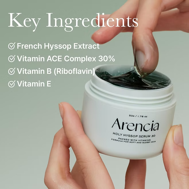 Arencia - Holy Hyssop Serum 30 - Beauty Station by Rafia