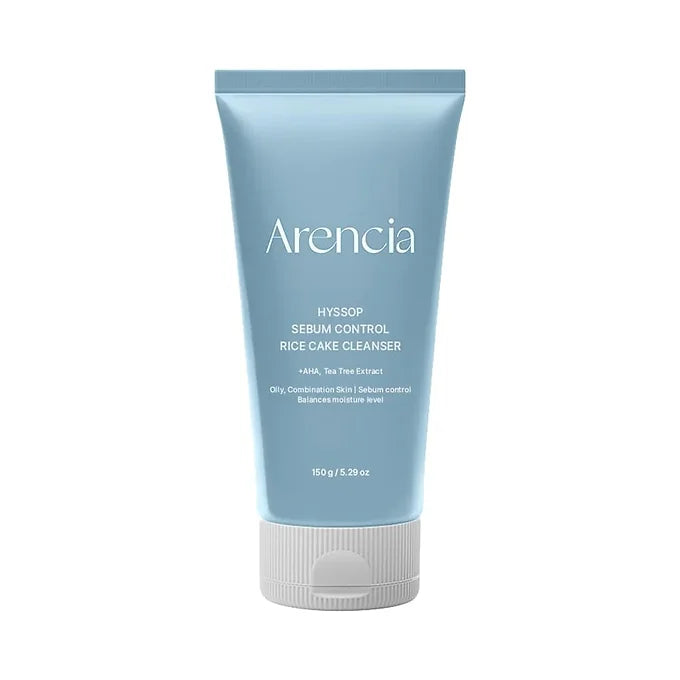 Arencia - Hyssop Sebum Control Rice Cake Cleanser