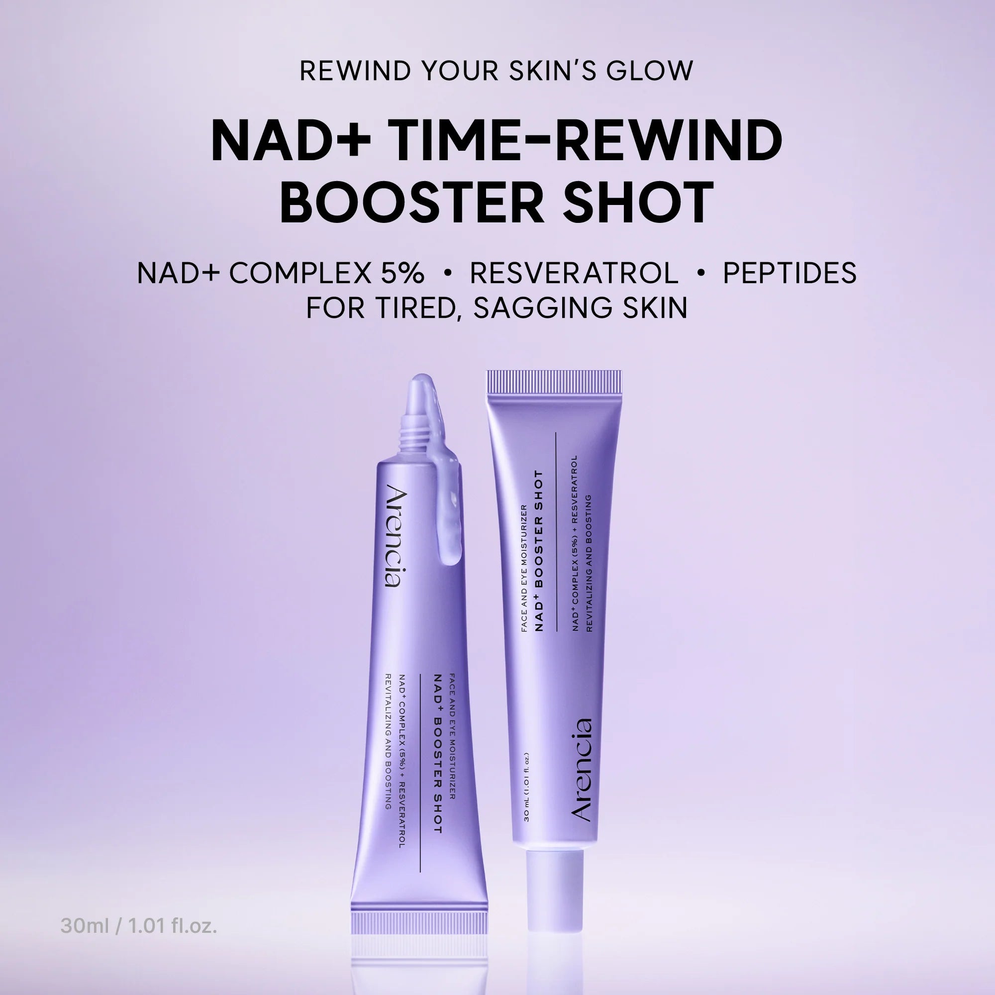 Arencia - NAD+ Time-Rewind Booster Shot Serum