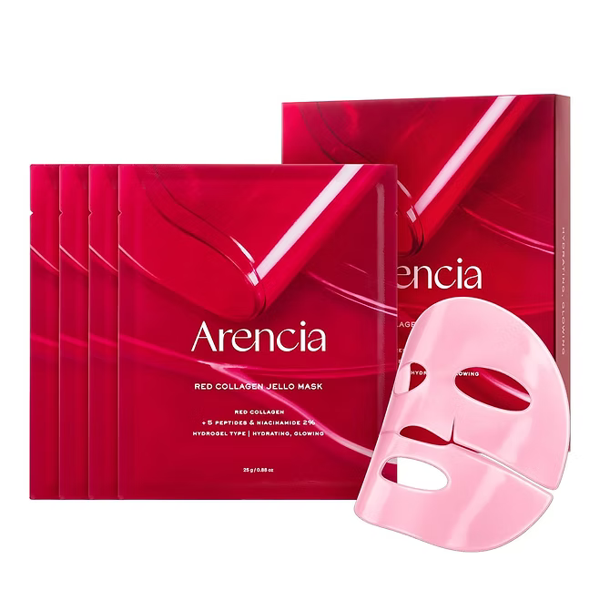 Arencia - Red Collagen Jello Mask (Single Sheet) - Beauty Station by Rafia