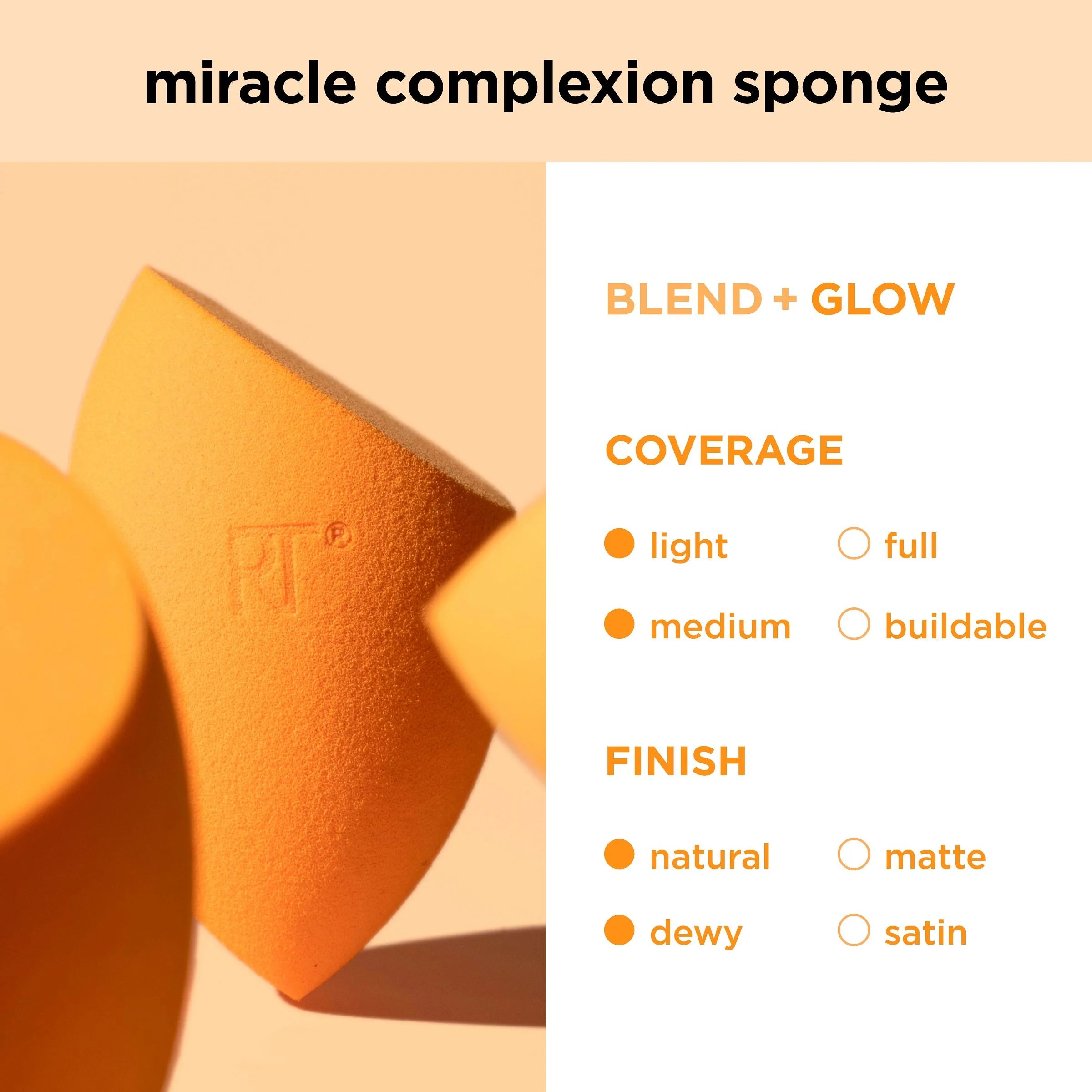 Real Techniques - Miracle Complexion Sponge Duo - Beauty Station by Rafia