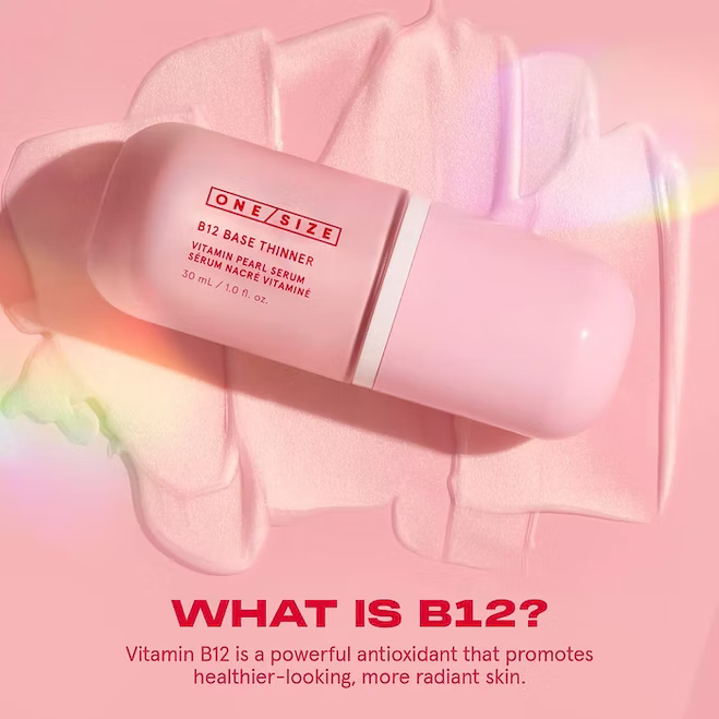 One/Size - B12 Base Thinner Vitamin Pearl Boosting Serum - Beauty Station by Rafia