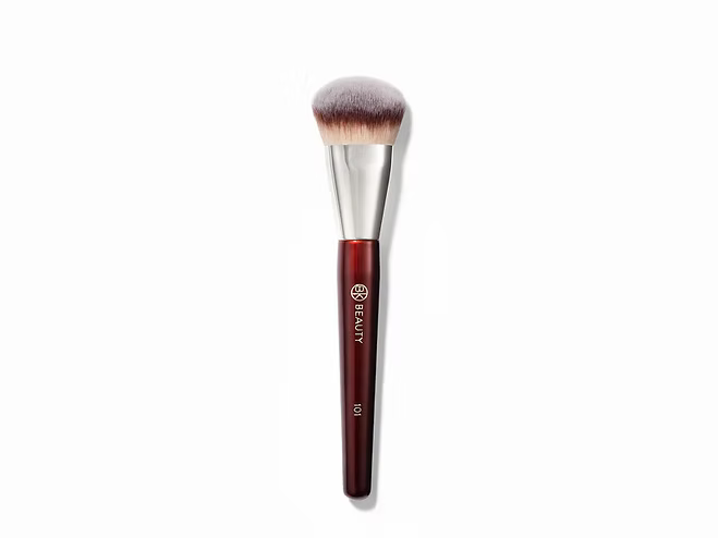 BK Beauty - 101 Contoured Foundation Brush - Beauty Station by Rafia