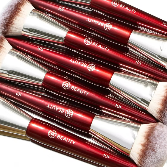 BK Beauty - 101 Contoured Foundation Brush - Beauty Station by Rafia