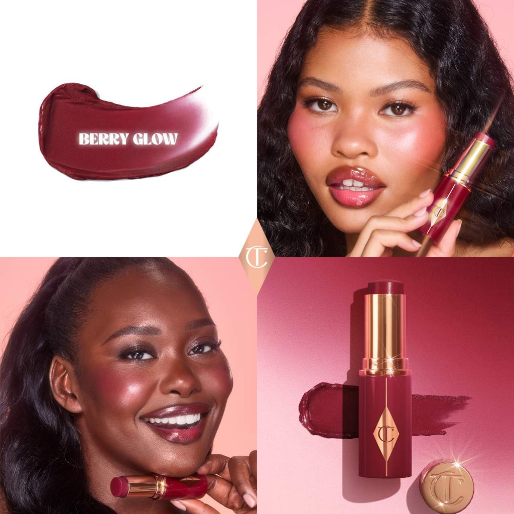 Charlotte Tilbury - Unreal Lip + Cheek Glow Blush Stick - Beauty Station by Rafia