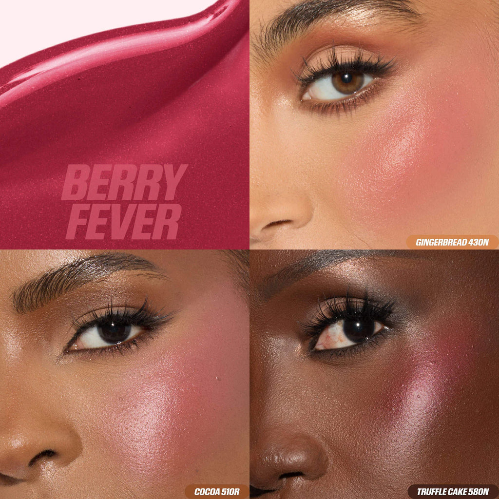 huda beauty blush filter soft glow liquid blush berry fever