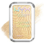 nyx cosmetics buttermelt highlighter - light gold