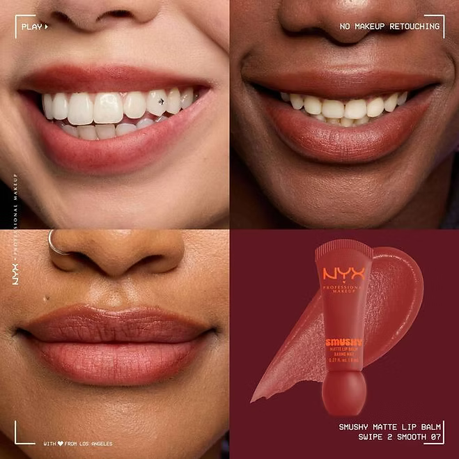 Nyx - Smushy Matte Lip Balm - Beauty Station by Rafia