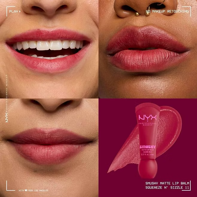 Nyx - Smushy Matte Lip Balm - Beauty Station by Rafia