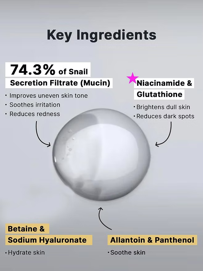 COSRX - Advanced Snail Radiance Dual Essence - Beauty Station by Rafia