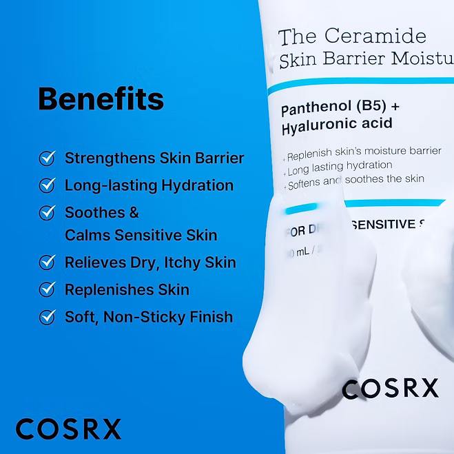 COSRX - The Ceramide Skin Barrier Moisturizer - Beauty Station by Rafia
