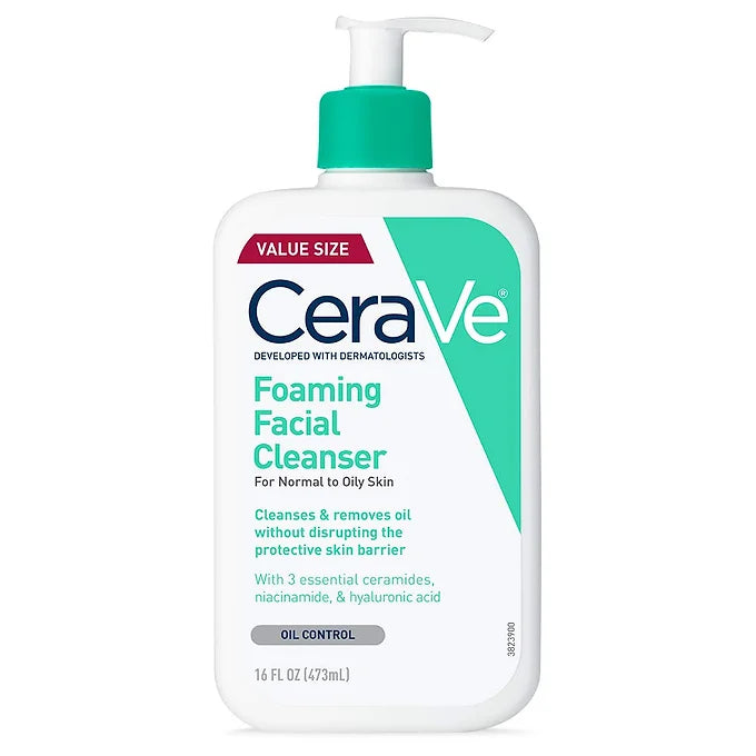CeraVe - Foaming Facial Cleanser - Beauty Station by Rafia