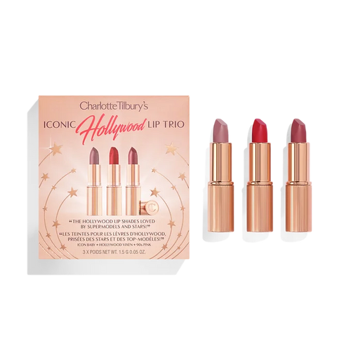 Charlotte Tilbury - Charlotte's Iconic Hollywood Lip Trio - Beauty Station by Rafia