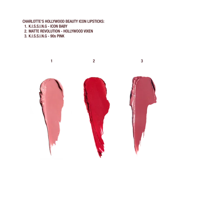 Charlotte Tilbury - Charlotte's Iconic Hollywood Lip Trio