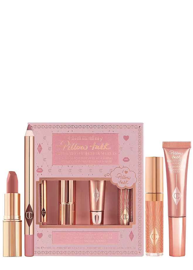 Charlotte Tilbury - Pillow Talk Beautifying Lip And Cheek Secrets - Beauty Station by Rafia