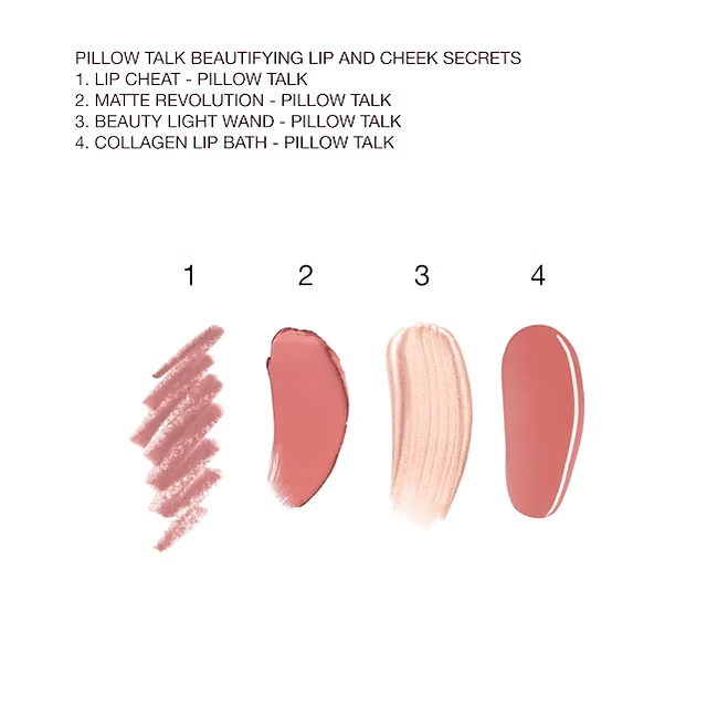 Charlotte Tilbury - Pillow Talk Beautifying Lip And Cheek Secrets - Beauty Station by Rafia