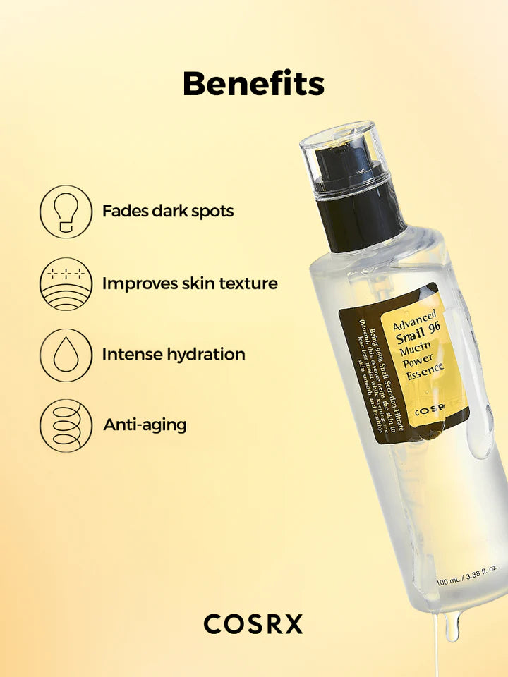 Cosrx - Advanced Snail 96 Mucin Power Essence - Beauty Station by Rafia