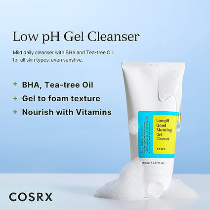 Cosrx - Low pH Good Morning Gel Cleanser