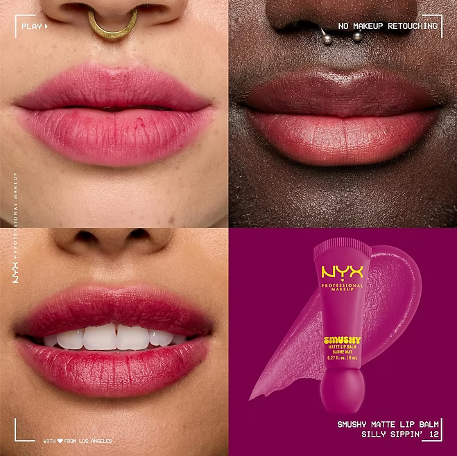 Nyx - Smushy Matte Lip Balm - Beauty Station by Rafia