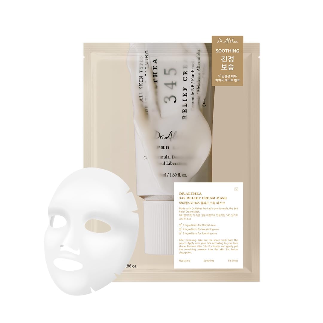 Dr. Althea - 345 Relief Cream Mask (Pack of 4)