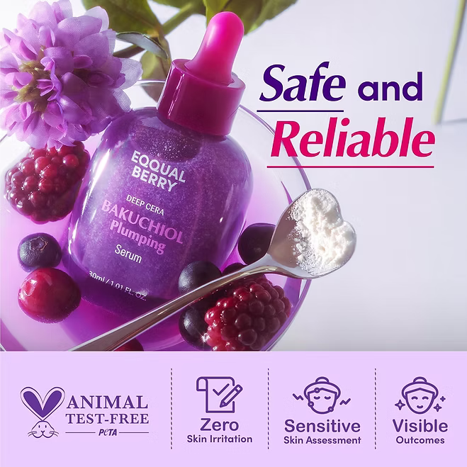 Eqqualberry - Bakuchiol Plumping Serum - Beauty Station by Rafia