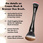 E.L.F - Cream Blush & Bronzer Duo Brush